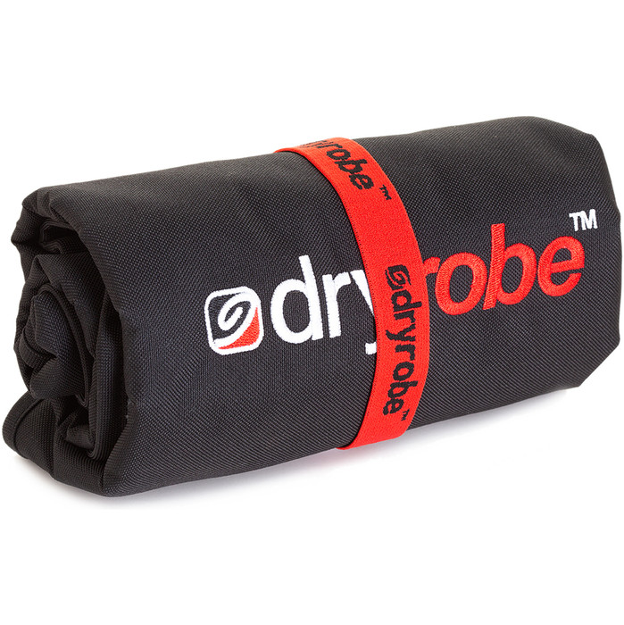 2024 Dryrobe Change Mat V3 DRCM - Black / Red